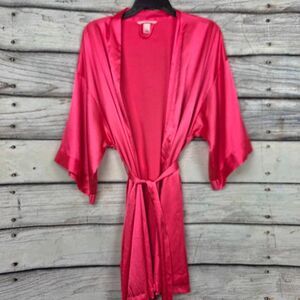 Victoria’s Secret M/L Pink Satin Robe